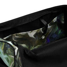 Load image into Gallery viewer, Abstract Fluid Lines of Movement Muted Tones 100% Polyester Duffle Bag by The Photo Access