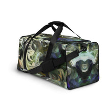 Load image into Gallery viewer, Abstract Fluid Lines of Movement Muted Tones 100% Polyester Duffle Bag by The Photo Access