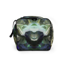 Load image into Gallery viewer, Abstract Fluid Lines of Movement Muted Tones 100% Polyester Duffle Bag by The Photo Access