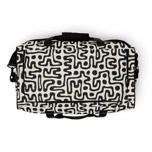 Load image into Gallery viewer, Hand Drawn Labyrinth 100% Polyester Duffle Bag by The Photo Access