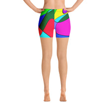 Load image into Gallery viewer, Museum Colour Art Spandex Shorts by The Photo Access