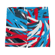 Load image into Gallery viewer, Colorful Thin Lines Art Spandex Shorts by The Photo Access