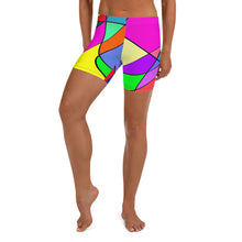 Load image into Gallery viewer, Museum Colour Art Spandex Shorts by The Photo Access