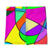 Load image into Gallery viewer, Museum Colour Art Spandex Shorts by The Photo Access