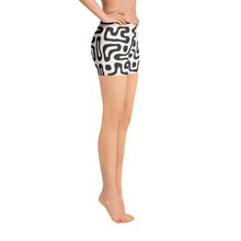 Load image into Gallery viewer, Hand Drawn Labyrinth Spandex Shorts by The Photo Access