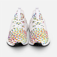 将图片加载到图库查看器,Colorful Neo Memphis Geometric Pattern Unisex Lightweight Sneaker by The Photo Access
