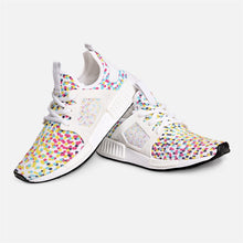 将图片加载到图库查看器,Colorful Neo Memphis Geometric Pattern Unisex Lightweight Sneaker by The Photo Access