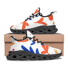Load image into Gallery viewer, Abstract Leaf & Plant Unisex Bounce Mesh Knit Sneakers by The Photo Access