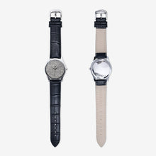 Загрузить изображение в средство просмотра галереи, Hand Drawn Labyrinth Classic Fashion Unisex Print Silver Quartz Watch Dial by The Photo Access