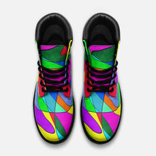 Load image into Gallery viewer, Museum Colour Art Casual Leather Lightweight boots TB by The Photo Access