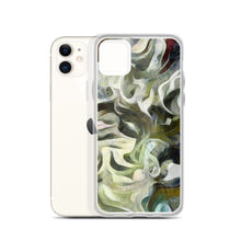 Load image into Gallery viewer, Abstract Fluid Lines of Movement Muted Tones iPhone Case by The Photo Access