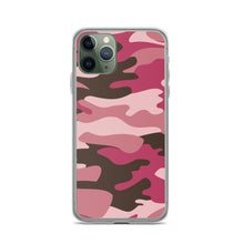 Load image into Gallery viewer, Pink Camouflage iPhone Case by The Photo Access