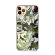 Load image into Gallery viewer, Abstract Fluid Lines of Movement Muted Tones iPhone Case by The Photo Access