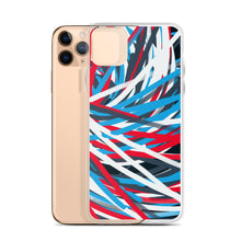 Cargar imagen en el visor de la galería, Colorful Thin Lines Art iPhone Case by The Photo Access