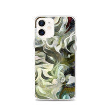 Load image into Gallery viewer, Abstract Fluid Lines of Movement Muted Tones iPhone Case by The Photo Access