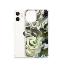 Load image into Gallery viewer, Abstract Fluid Lines of Movement Muted Tones iPhone Case by The Photo Access