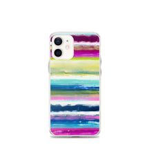 Load image into Gallery viewer, Colorful Oil Paint Stripes iPhone Case by The Photo Access