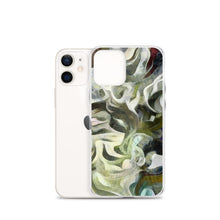 Load image into Gallery viewer, Abstract Fluid Lines of Movement Muted Tones iPhone Case by The Photo Access