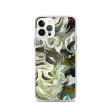 Load image into Gallery viewer, Abstract Fluid Lines of Movement Muted Tones iPhone Case by The Photo Access