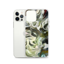 Load image into Gallery viewer, Abstract Fluid Lines of Movement Muted Tones iPhone Case by The Photo Access