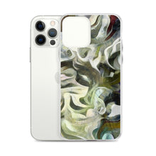 Load image into Gallery viewer, Abstract Fluid Lines of Movement Muted Tones iPhone Case by The Photo Access