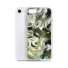 Load image into Gallery viewer, Abstract Fluid Lines of Movement Muted Tones iPhone Case by The Photo Access