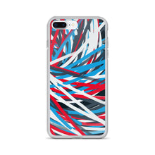 Cargar imagen en el visor de la galería, Colorful Thin Lines Art iPhone Case by The Photo Access