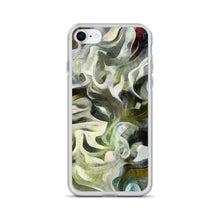 Load image into Gallery viewer, Abstract Fluid Lines of Movement Muted Tones iPhone Case by The Photo Access