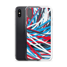Cargar imagen en el visor de la galería, Colorful Thin Lines Art iPhone Case by The Photo Access