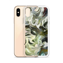 Load image into Gallery viewer, Abstract Fluid Lines of Movement Muted Tones iPhone Case by The Photo Access