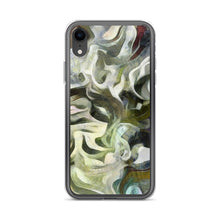 Load image into Gallery viewer, Abstract Fluid Lines of Movement Muted Tones iPhone Case by The Photo Access