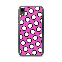 Load image into Gallery viewer, Pink Polka Dots iPhone Case by The Photo Access