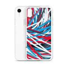 Cargar imagen en el visor de la galería, Colorful Thin Lines Art iPhone Case by The Photo Access