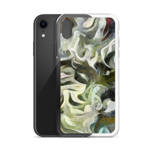 Load image into Gallery viewer, Abstract Fluid Lines of Movement Muted Tones iPhone Case by The Photo Access