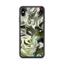 Load image into Gallery viewer, Abstract Fluid Lines of Movement Muted Tones iPhone Case by The Photo Access