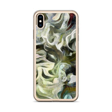 Load image into Gallery viewer, Abstract Fluid Lines of Movement Muted Tones iPhone Case by The Photo Access