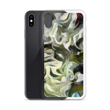 Load image into Gallery viewer, Abstract Fluid Lines of Movement Muted Tones iPhone Case by The Photo Access