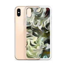 Load image into Gallery viewer, Abstract Fluid Lines of Movement Muted Tones iPhone Case by The Photo Access