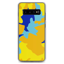 Load image into Gallery viewer, Yellow Blue Neon Camouflage Samsung Case by The Photo Access