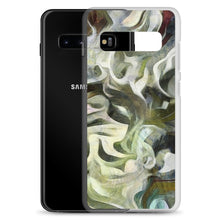Load image into Gallery viewer, Abstract Fluid Lines of Movement Muted Tones Samsung Case by The Photo Access