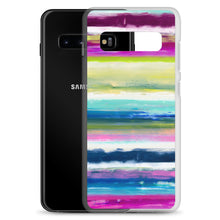 Load image into Gallery viewer, Colorful Oil Paint Stripes Samsung Case by The Photo Access