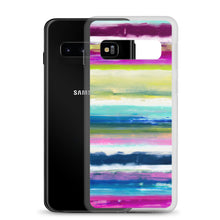 Load image into Gallery viewer, Colorful Oil Paint Stripes Samsung Case by The Photo Access
