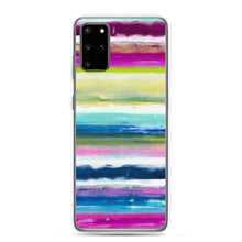 Load image into Gallery viewer, Colorful Oil Paint Stripes Samsung Case by The Photo Access