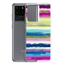 Load image into Gallery viewer, Colorful Oil Paint Stripes Samsung Case by The Photo Access
