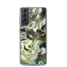Load image into Gallery viewer, Abstract Fluid Lines of Movement Muted Tones Samsung Case by The Photo Access