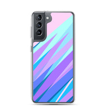 将图片加载到图库查看器,Blue Pink Abstract Eighties Samsung Case by The Photo Access