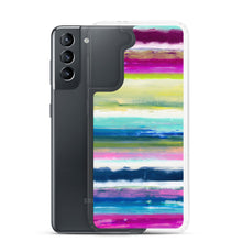 Load image into Gallery viewer, Colorful Oil Paint Stripes Samsung Case by The Photo Access