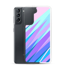 将图片加载到图库查看器,Blue Pink Abstract Eighties Samsung Case by The Photo Access