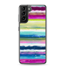 Load image into Gallery viewer, Colorful Oil Paint Stripes Samsung Case by The Photo Access