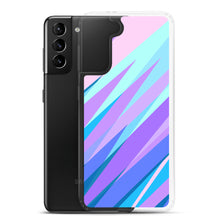 将图片加载到图库查看器,Blue Pink Abstract Eighties Samsung Case by The Photo Access